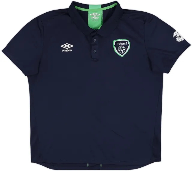 2014-15 Ireland Umbro Polo Shirt - 9/10 - (XL)