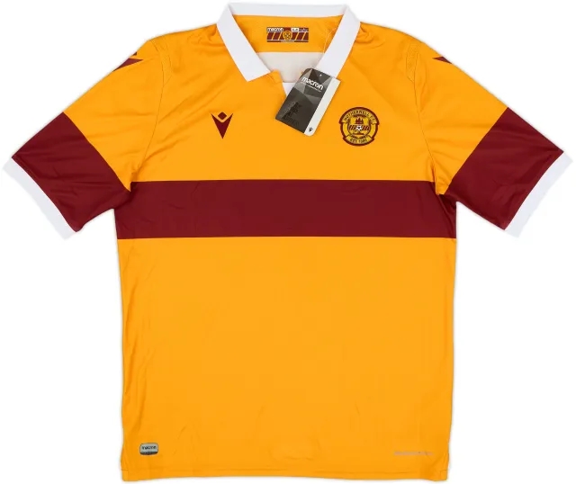Macron Motherwell Boys SS Home Shirt 2020/21