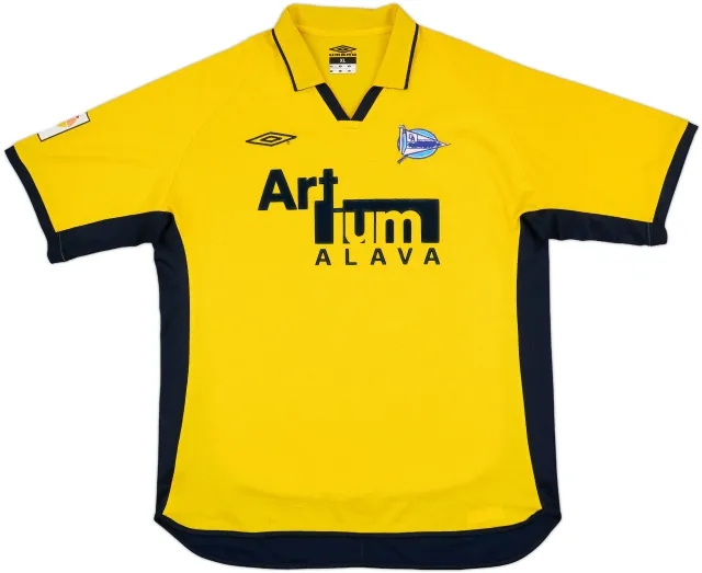 2002-03 Alaves Away Shirt - 7/10 - (XL)