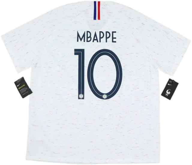 2018 France Away Shirt Mbappe #10 (XXL)