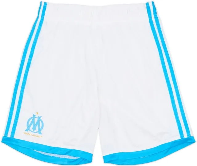 2013-14 Olympique Marseille Home Shorts - 8/10 - (S)
