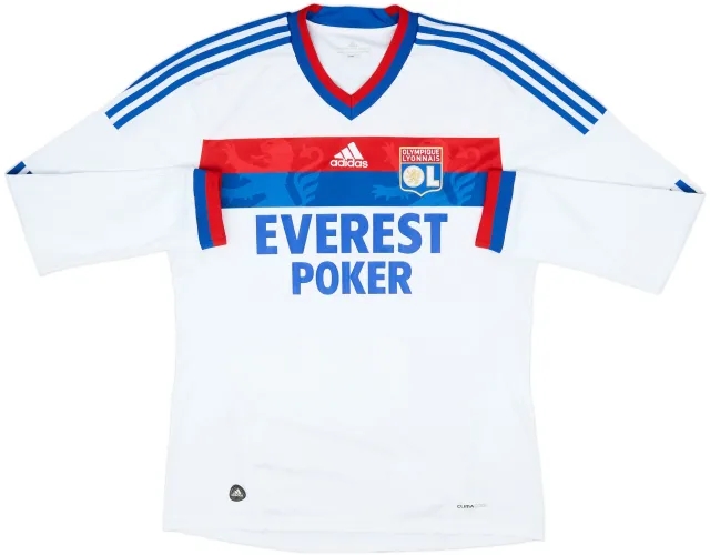 adidas Lyon Mens LS Home Shirt 2011/12