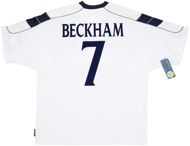 2000-01 Manchester United Away Shirt Beckham #7 (XXL)