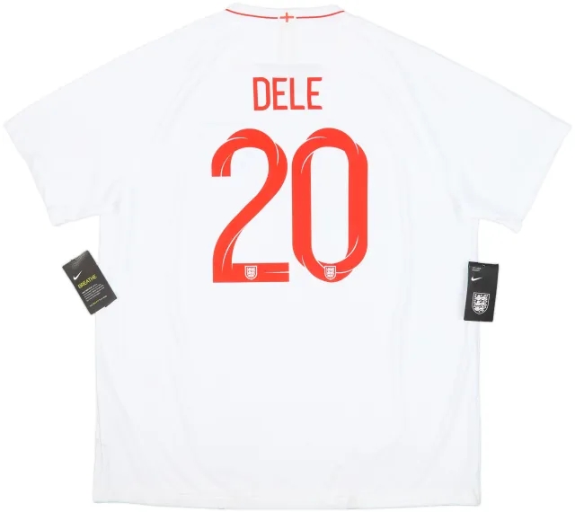 2018-19 England Home Shirt Dele #20 (XXL)
