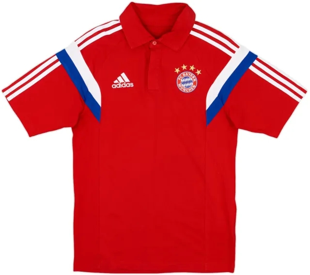 2014-15 Bayern Munich adidas Polo Shirt - 9/10 - (S)