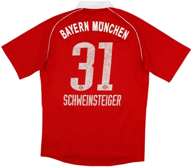 2005-06 Bayern Munich Home Shirt Schweinsteiger #31 - 5/10 - (S)