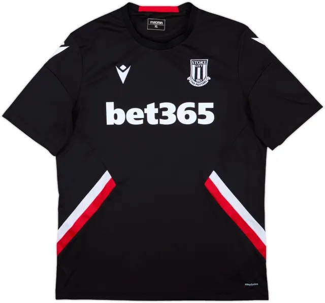 2022-23 Stoke City Macron Training Shirt - 9/10 - (XL)