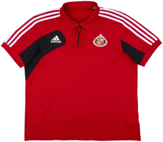 2012-13 Sunderland adidas Polo Shirt - 8/10 - (XXL)