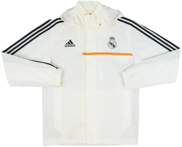 2013-14 Real Madrid adidas Hooded Track Jacket - 10/10 - (M)