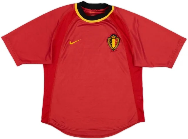 2000-02 Belgium Home Shirt - 8/10 - (M.Boys)