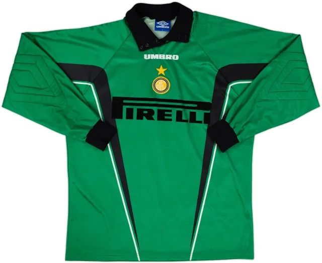 1997-98 Inter Milan GK Shirt - 5/10 - (L)