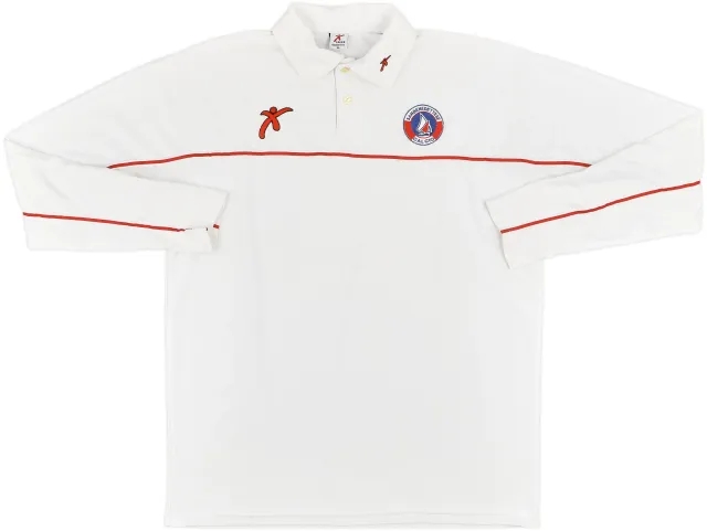 2000s Sambenedettese Galex Polo L/S Shirt - 9/10 - (XL)