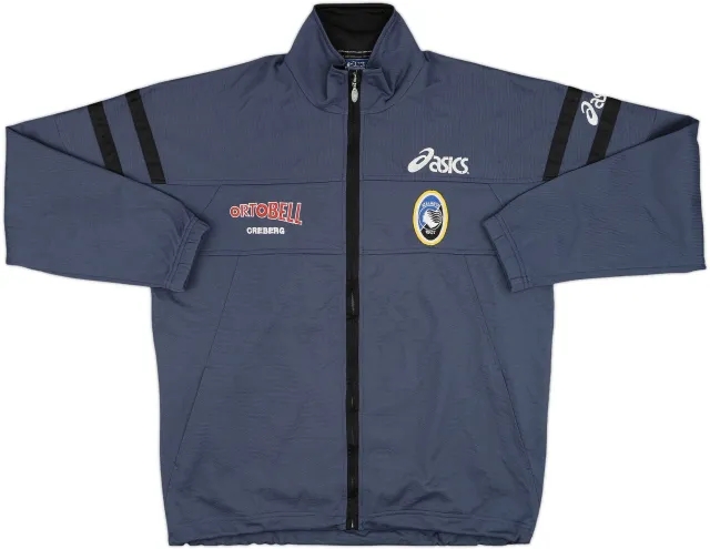 2001-02 Atalanta Asics Track Jacket - 9/10 - (L)