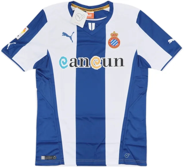 2013-14 Espanyol Home Shirt (S)