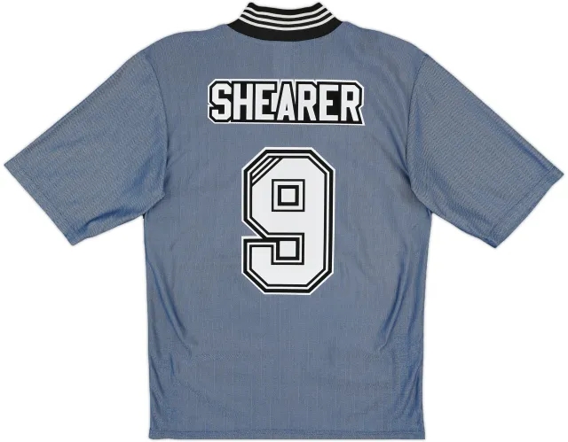 1996-97 Newcastle Away Shirt Shearer #9 - 8/10 - (S)