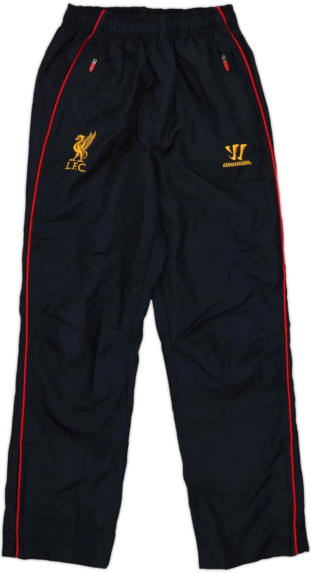 2012-13 Liverpool Warrior Track Pants/Bottoms - 8/10 - (XL.Boys)