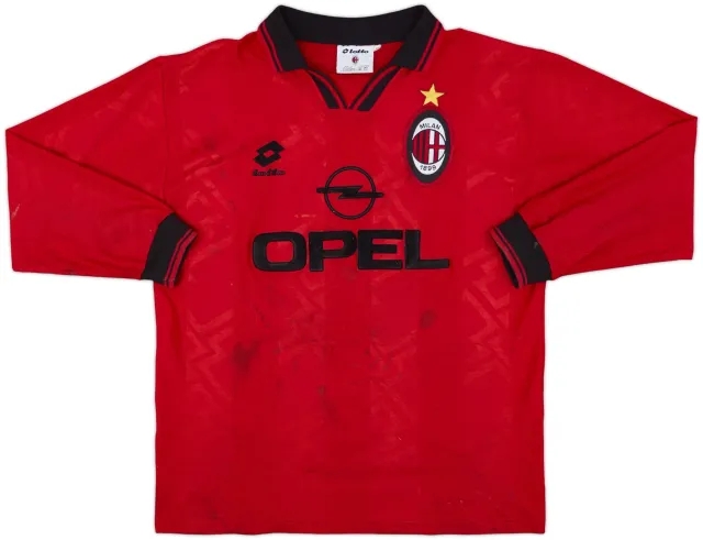 1996-97 AC Milan Fourth L/S Shirt - 5/10 - (XL)