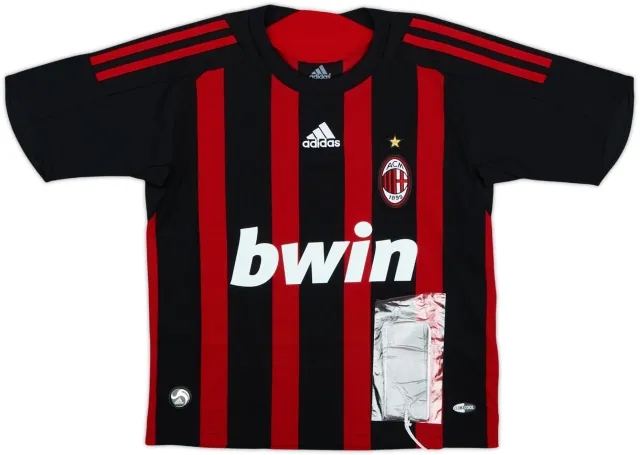 2008-09 AC Milan Home Shirt (7-8 Years)