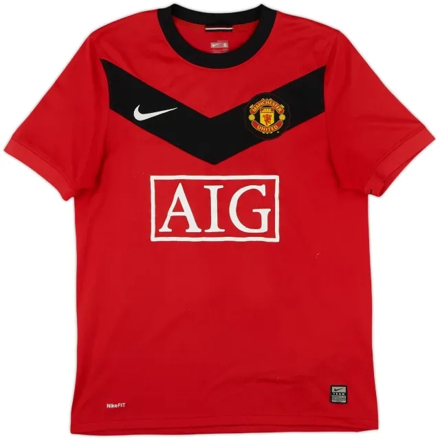 2009-10 Manchester United Home Shirt - 4/10 - (S)