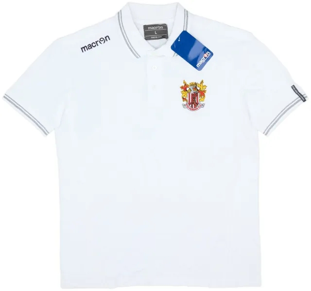 2017-18 Stevenage Macron Polo Shirt (L)
