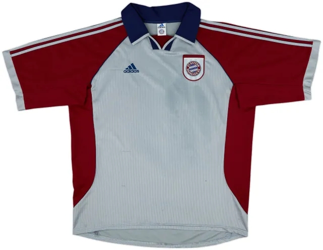 adidas Bayern Munich Mens SS Player Issue Home Shirt 1998/99