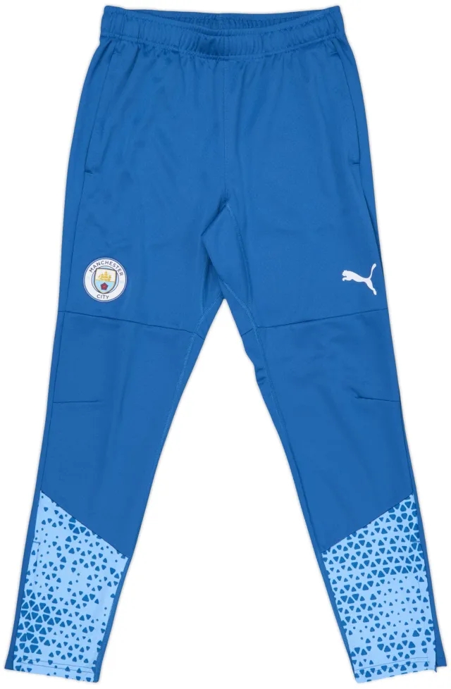 2023-24 Manchester City Puma Track Pants/Bottoms - 10/10 - (M)