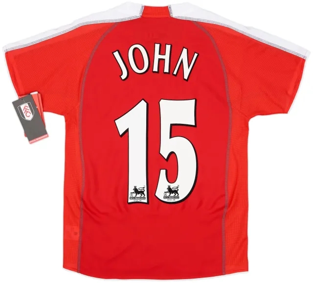 2005-06 Fulham Away Shirt John #15 (M.Boys)