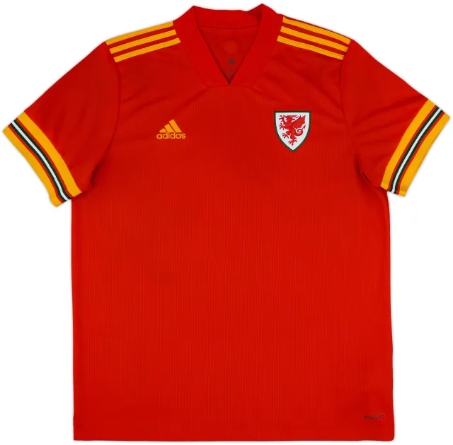 2020-21 Wales Home Shirt - 8/10 - (XL)
