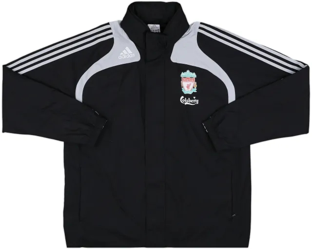2008-09 Liverpool adidas Rain Jacket - 7/10 - (L/XL)