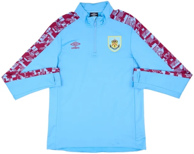 2022-23 Burnley Umbro 1/4 Zip Drill Top - 8/10 - (M)