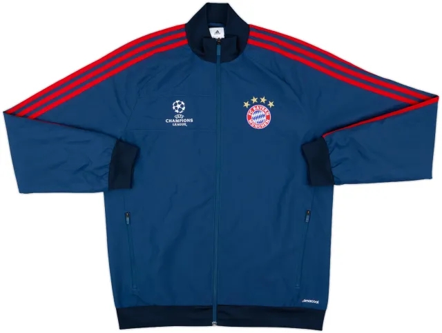 2013-14 Bayern Munich adidas CL Track Jacket - 8/10 - (M)