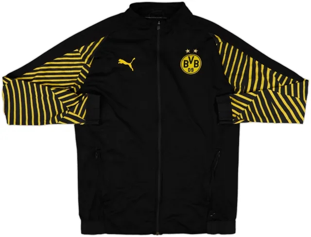 2018-19 Borussia Dortmund Puma Track Jacket - 6/10 - (L)