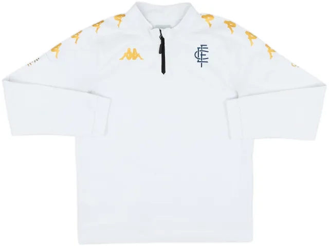 2020-21 Empoli Kappa 1/4 Zip Training Top - 8/10 - (L)