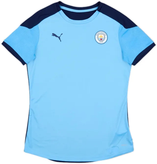 2019-20 Manchester City Puma Training Shirt - 9/10 - (Women's S)