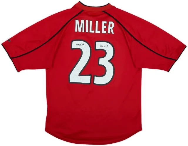 2000-01 Rangers Third Shirt Miller #23 - 6/10 - (S)