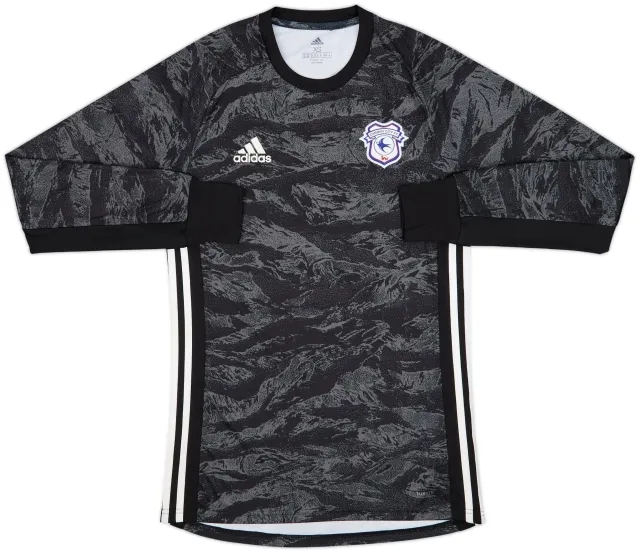 2019-20 Cardiff Youth Issue GK Shirt #1 - 9/10 - (XS)
