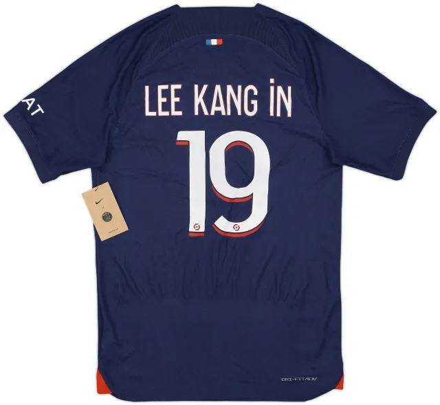 2023-24 Paris Saint-Germain Authentic Home Shirt Lee Kang In #19 (S)
