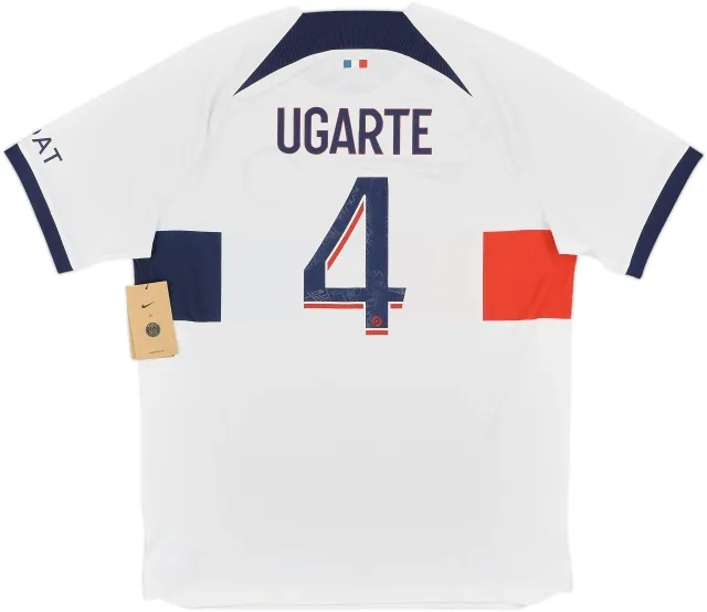 2023-24 Paris Saint-Germain Away Shirt Ugarte #4 (L)
