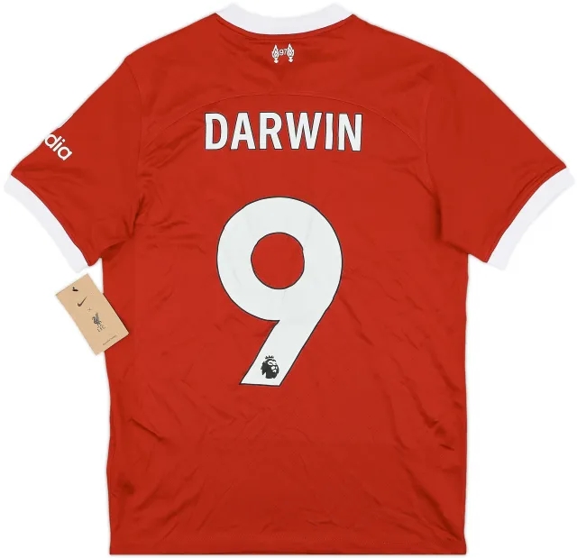 2023-24 Liverpool Home Shirt Darwin #9 (S)