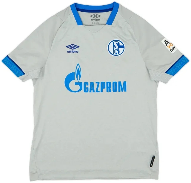 Umbro Schalke 04 Boys SS Away Shirt 2018/19