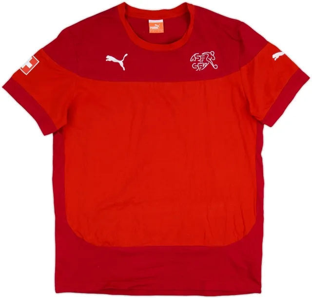 2014-15 Switzerland Puma Cotton Tee - 8/10 - (L)