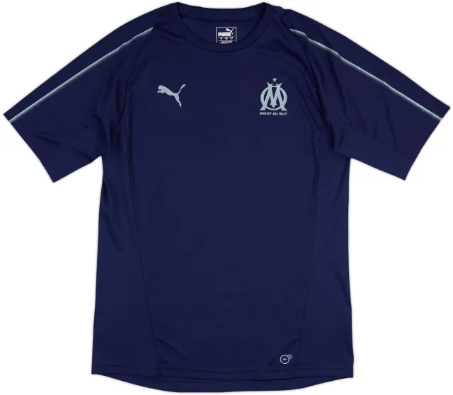 2018-19 Marseille Puma Training Shirt - 9/10 - (L)