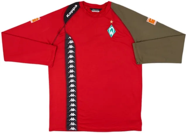 Kappa Werder Bremen Mens LS Home Shirt 2007/08