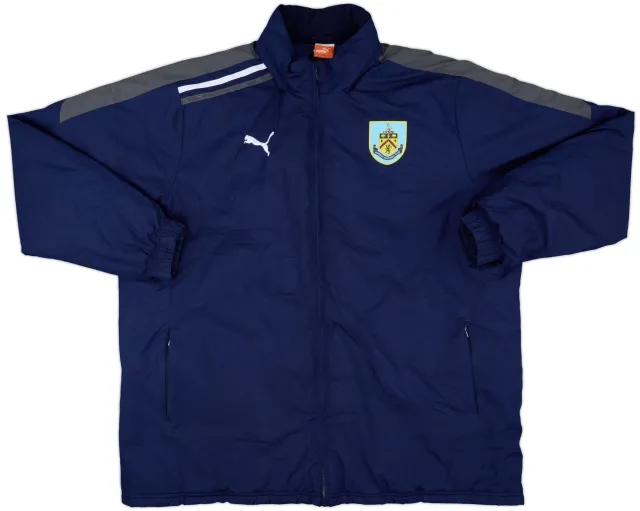 2013-14 Burnley Puma Padded Bench Coat - 8/10 - (XXL)