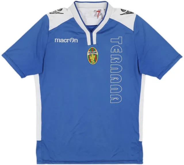 Macron Ternana Mens SS Player Issue Home Shirt 2017/18