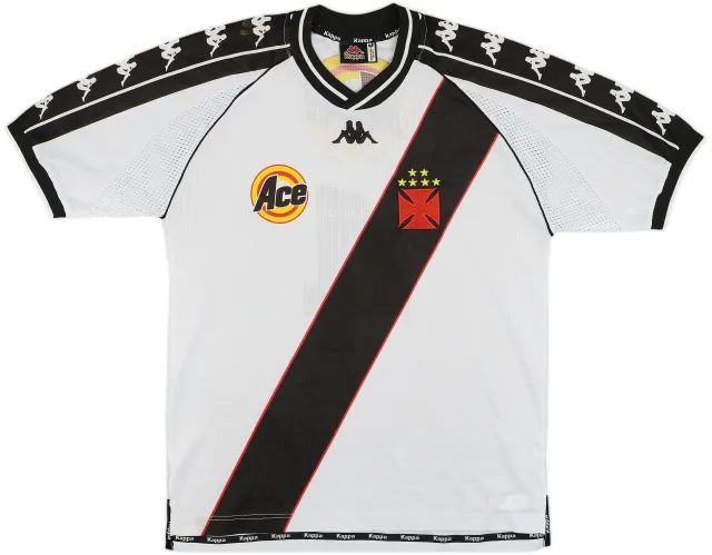 Kappa Vasco da Gama Mens SS Home Shirt 1999/00