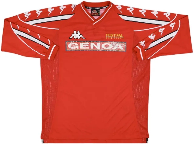 1999-00 Genoa Kappa Training L/S Shirt - 5/10 - (L)