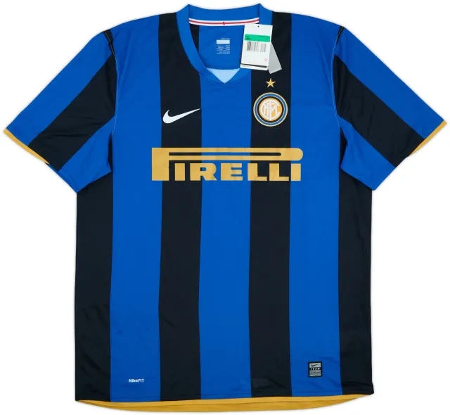 2008-09 Inter Milan Home Shirt (XL)