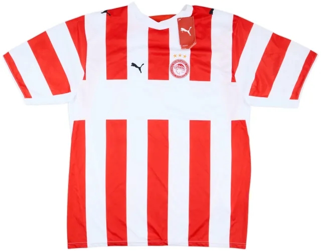 2006-07 Olympiakos Home Shirt (XL)