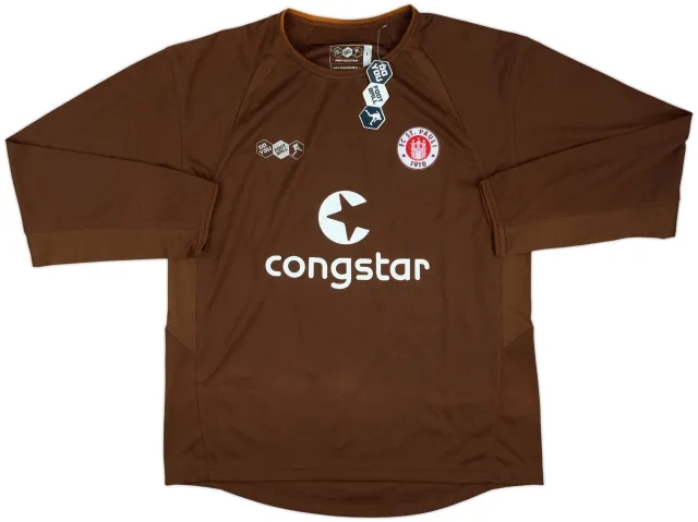 Home St. Pauli Mens LS Home Shirt 2007/08